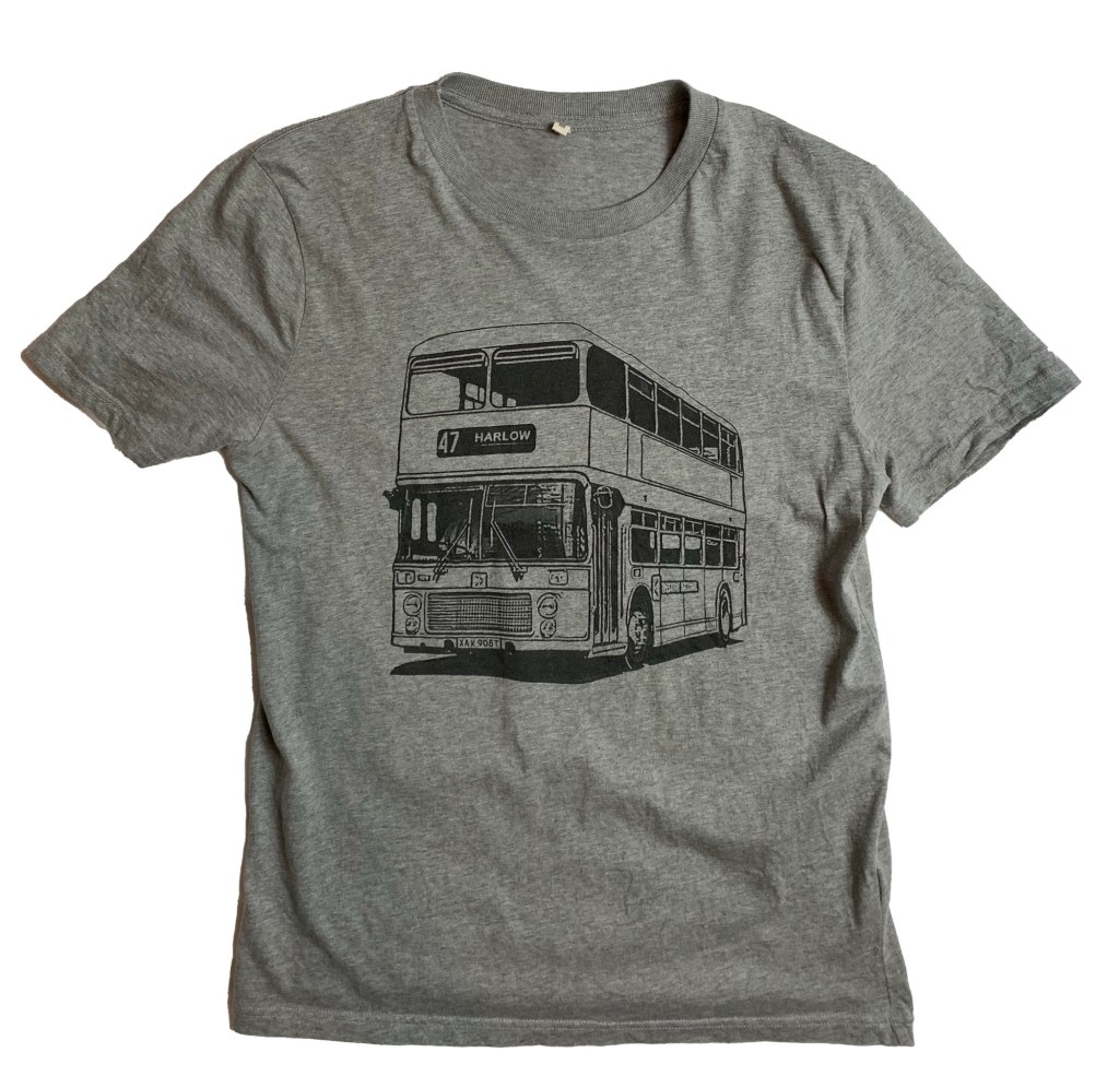 Vintage Bristol VR Bus Tshirt Tee clothing harlow